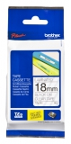 TZe141 - Gel. zelfklevend tape - zwart op doorschijnend - Rol (1.8 cm x 8 m) 1 rol(len) - voor P-Touch OA. PT-18. 2030.3600. 75