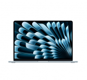 15-inch MacBook Air: Apple M4 chip with 10-core CPU and 10-core GPU, 16GB, 256GB SSD - Sky Blue