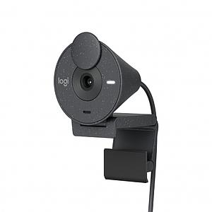 Logitech Brio 300 Full HD Webcam met Afdekbare Lens, Microfoon met ruisonderdrukking, USB-C