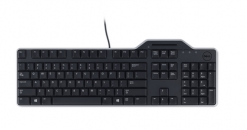 UK/Irish (QWERTY) Dell KB-813 SmartcardReader USB Keyboard Black