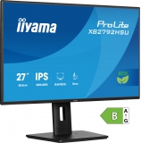 IIYAMA 27"WIDE LCD, 1920 x 1080, IPS panel, LED Bl., Adaptive Sync, USB-Hub(2xOut v3.2), Pivot, Height Adjust.(15cm)
