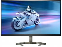 Philips 32" Curve FullHD VA, 240Hz, 1 ms, 1920x1080, Wid 16/9, DP-2xHDMI, Brightness 300 cd/m², Contrastratio 3500:1, Viewing angle 178°/17
