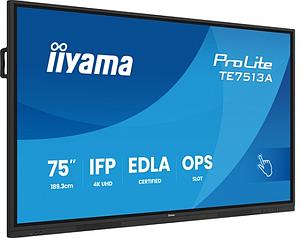 IIYAMA TE7513A-B2AG 75inch iiWare21E EDLA -Google-GMS-apps Android 14 16 summer 2026 Octa-core SOC 8/128GB 40-Points