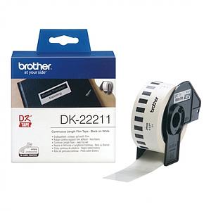DK-22211 - Etiketten - wit - Rol (2.9 cm x 15.2 m) - voor QL-1050. 1060. 500. 550. 560. 570. 580. 650. 700. 710. 720