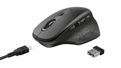 Trust OZAA Rechargeable Wireless Mouse Black MOU TI