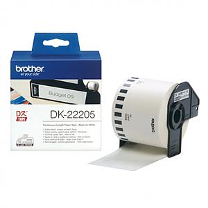 DK-22205 - Thermisch papier - Rol (6.2 cm x 30.5 m) - voor QL-1050. 1060. 500. 550. 560. 570. 580. 650. 700. 710. 720