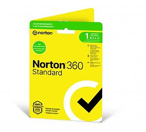 NORTON 360 STANDARD 10GB BN 1 USER 1 DEVICE 12MO GENERIC BUNDLE RSP DVDSLV GUM NON-SUBSCRIPTION