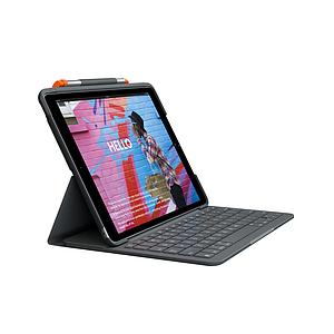 Logitech Slim Folio for iPad (7th + 8th+ 9th generation) - GRAPHITE - Azerty