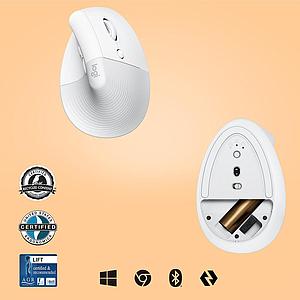 LOGITECH LIFT - OFF-WHITE/PALE GREY - EMEA
