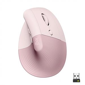 LOGITECH LIFT VERT. ERGO MOUSE ROSE
